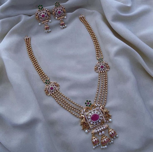 Vaidehi Super Original Kemp Necklace set